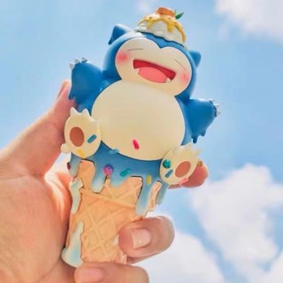 Mô hình kem Pokemon Pikachu Sphynx tượng búp bê trang trí