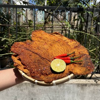 Bò khô miếng to chuẩn vị khô bò tây nguyên loại 500g từ ba thức food