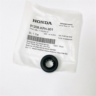 Phớt cần số 11.6x24x10 dùng chung nhiều xe zin honda - 91208kph901