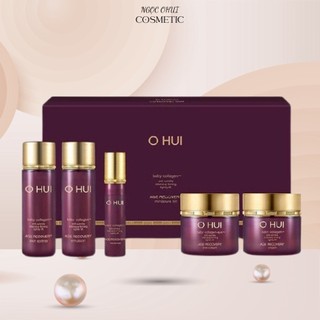 Set Ohui mini 5 sản phẩm hỗ trợ giảm lão hóa và cải thiện nếp nhăn mini Age Recovery