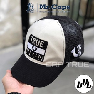 Nón vá lưới Ông Địa True nam nữ - Mũ lưỡi trai RLGN phối màu vuông lưới phù hợp với người chơi hệ đẳng cấp Mrcaps TR01