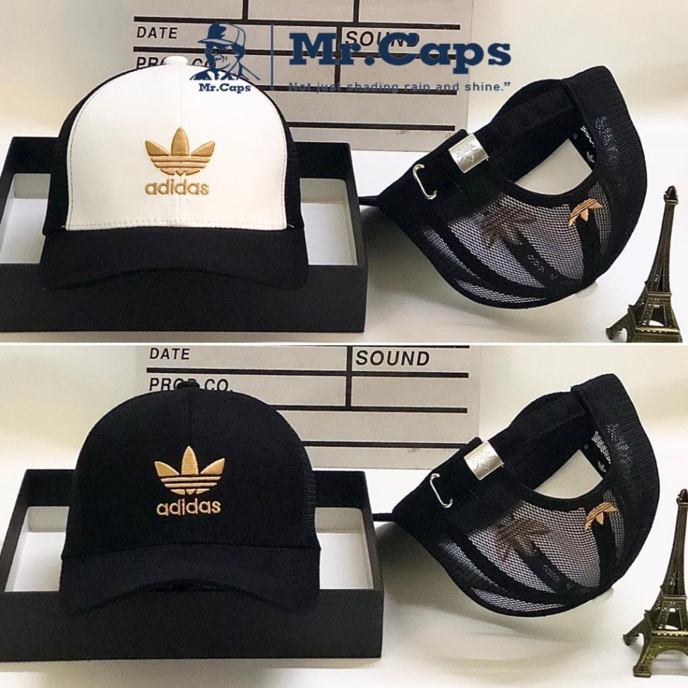 Nón kết vá lưới nhiều màu thời trang nam nữ adidas - Mũ thời trang thể thao dã ngoại cao cấp form unisex Mrcaps No.11