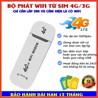 Cục phát wifi từ sim 4g, usb modem, usb wifi lắp sim 4g tiện lợi khi lắp trên ô tô - sale sốc cuối năm