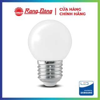 Bóng đèn led tròn 1w rạng đông trang trí, tiết kiệm điện, model a45w 1w
