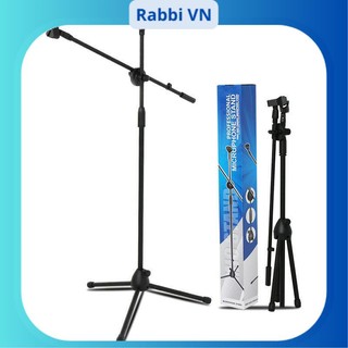 Chân đế đỡ 2 Mic Microphone Stand cao cấp - Rabbi VN