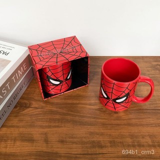 Avengers Spider-Man Spider-man Đỏ Avatar Gốm Cốc Nước