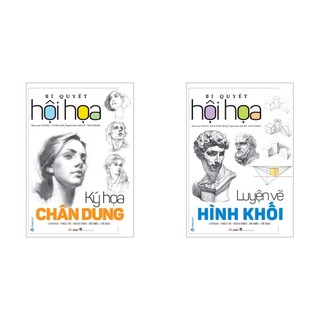 Sách - Luyện Vẽ Hình Khối + Ký Họa Chân Dung ( VL)