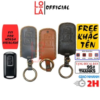 Bao da chìa khóa honda airblade 125-150,scoopy 2022, vario 150, airblade 2020, lead 2020,vision 18-20 smartkey