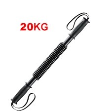 Gậy lò xo tập cơ tay, dụng cụ bẻ tăng lực tay vai xô cơ ngực 20kg 30kg 40kg hàng cao cấp