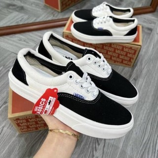 Giày thể thao vans era classic đen trắng bản đẹp 2022 full box