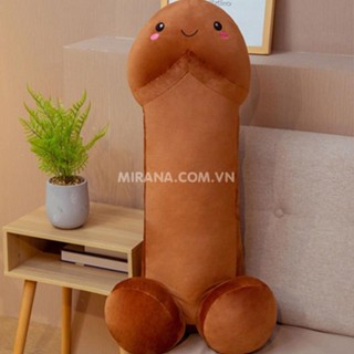  Gấu Bông Gối Ôm Ciu Dài Và To Vải Siêu Mịn - thú nhồi bông đáng yêu 