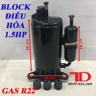 [CN HCM] Block máy lạnh, điều hoà 1.5HP 12000BTU hàng mới bầu bé dùng cho GAS R22, lốc máy lạnh, Điện Lạnh Thuận Dung
