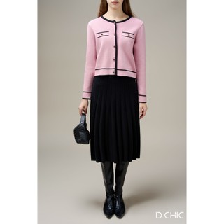 D.CHIC Chân váy len xếp ly MS: 388023