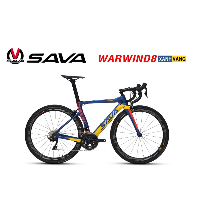 [FGT] Xe Đạp Đua Sava WarWind8 2022 Size 48 – 50 – 52 Khung Sợi carbon toảy t800-japan - LHệ Gian Hà