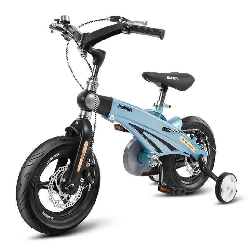 Xe Đạp Cho Bé Jianer S9 Khung Rút, Tay lái gấp gọn cho Bé Từ 2 Đến 7 Tuổi Đủ Màu Sắc - LHệ Gian Hàng để nhận KM Ạ