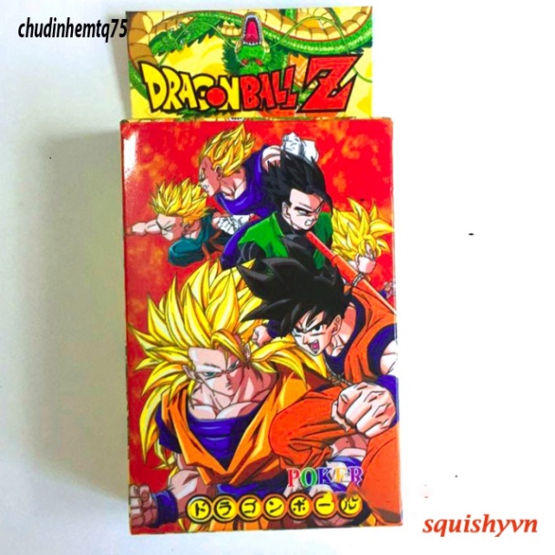 Bộ Bài Tây 54 Lá - Dragon Ball | 7 Viên Ngọc Rồng