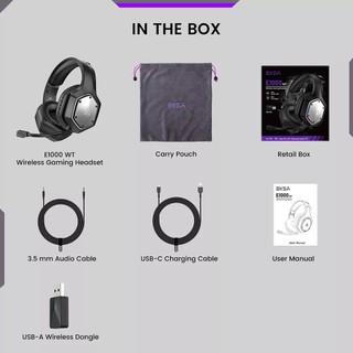 [NC] Tai Nghe Chụp tai Gaming EKSA E1000WT | Có Mic