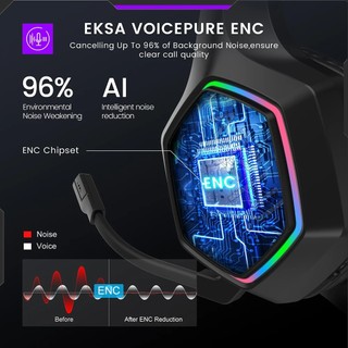 [NC] Tai Nghe Chụp tai Gaming EKSA E1000WT | Có Mic