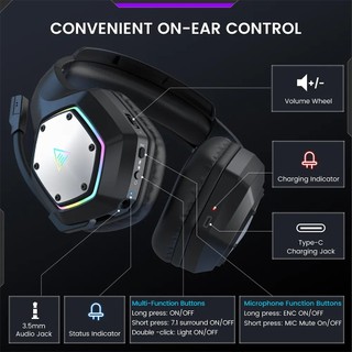 [NC] Tai Nghe Chụp tai Gaming EKSA E1000WT | Có Mic