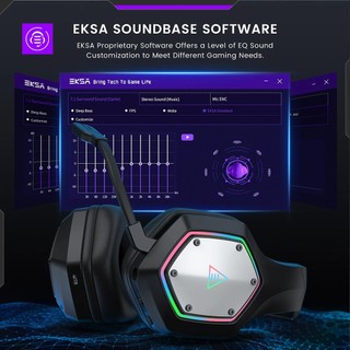 [NC] Tai Nghe Chụp tai Gaming EKSA E1000WT | Có Mic
