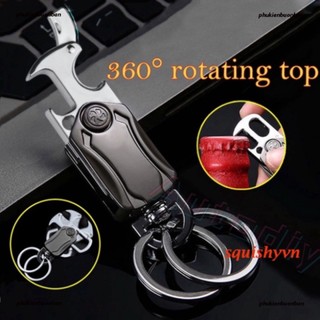Móc Khóa Dạng vòng quay Mở Nắp Chai Bia Chống gặm nhấm đazinăng Móc khóa Spinner móc vấn đề mẫu chốt inox đa công dụng m