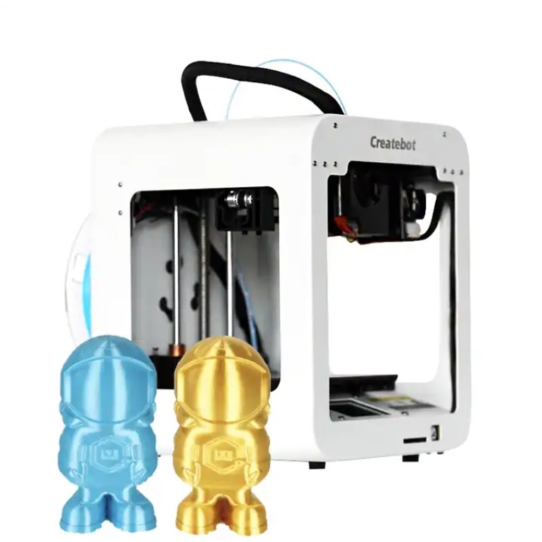 Máy in 3D để bàn CREATEBOT SUPER MINI - nhỏ gọn, dễ dùng, phù hợp cho người mới và cả trẻ em