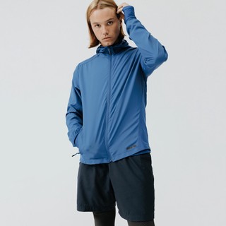 Áo khoác chạy bộ nam cản gió run wind xanh dương decathlon kalenji mã 8749982