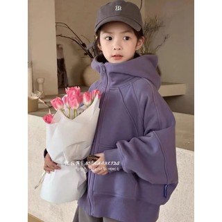 Áo hoodie cho bé thiết kế khóa kéo E2 chất liệu nỉ bông size đại từ 14 - 45kg