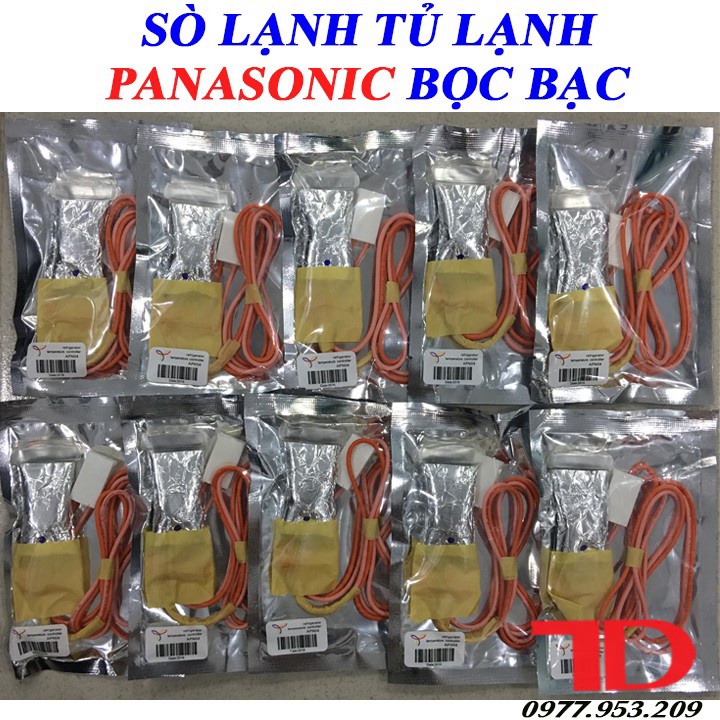 [CN HCM] Combo 10 sò lạnh tủ lạnh Panasonic bọc bạc, Sensor cảm biến âm dương tủ lạnh -  Vật tư Điện lạnh Thuận Dung