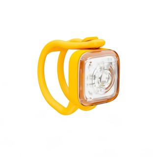 Đèn xe đạp trước/sau dùng pin vàng decathlon elops mã 8600478