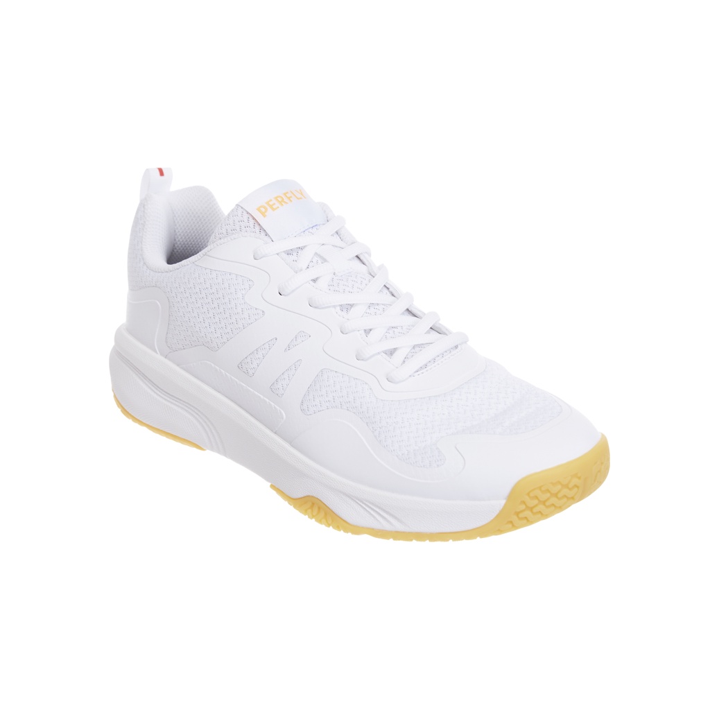 Giày cầu lông bs sensation 530 cho nam trắng DECATHLON PERFLY mã 8736079
