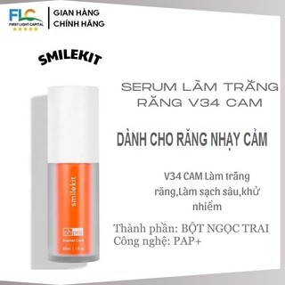 Serum trắng răng smilekit v34 cam nhpro enamel care chăm sóc men răng và làm trắng răng cho răng nhạy cảm