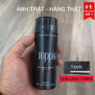 Bột phủ dày tóc hói tóc thưa Toppik Hair 27.5g