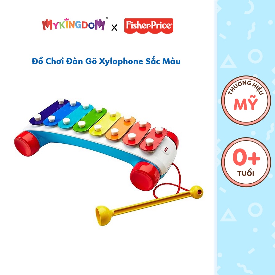 Đồ Chơi FISHER PRICE Đồ Chơi Đàn Gõ Xylophone Sắc Màu CMY09