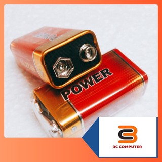 Pin 9V vuông sử dụng cho hộp test mạng và MIC không dây và các thiết bị điện tử APELE