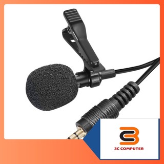 Micro cài áo thu âm mini Micro để bàn giá rẻ hỗ trợ học online đầu cắm 3.5mm cho PC Laptop APELE