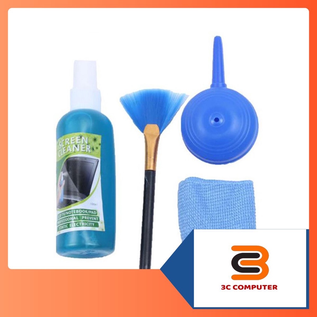Bộ vệ sinh Laptop Macbook Máy ảnh Máy tính siêu sạch 3 món  4 món 6 món nhỏ gọn tiện dụng APELE