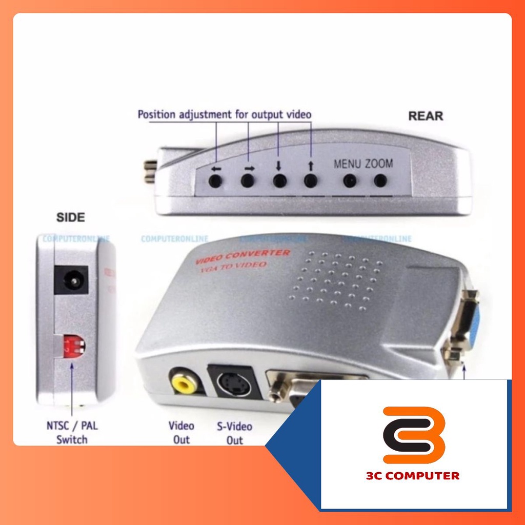 bộ chuyển vga av