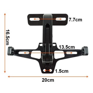 Pát biển số CNC xe máy xe điện (tặng kèm lục giác)