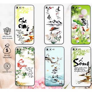 Ốp lưng Iphone 7 PLUS- IPHONE 7S PLUS- IPHONE 8 PLUS Thư pháp mới 2024