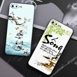 Ốp lưng Iphone 7 PLUS- IPHONE 7S PLUS- IPHONE 8 PLUS Thư pháp mới 2024