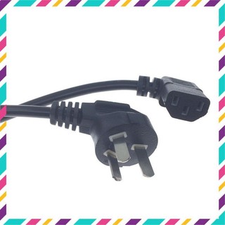 Dây cáp nguồn 2m2 90 độ hai lõi tiêu chuẩn bảo hành bảo hành 5 tháng