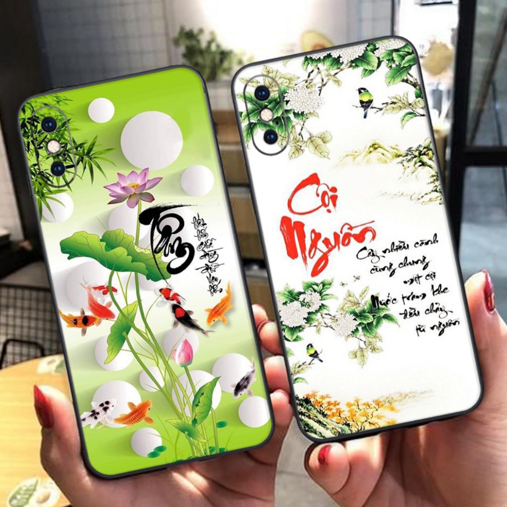Ốp lưng Iphone X/XS-IPHONE XR-IPHONE XS MAX Thư pháp mới 2024