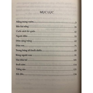 Sách - Nắng Trong Vườn - Thạch Lam - MT
