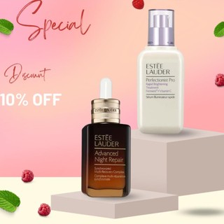 2 sp estee lauder tinh chất chống lão hóa & phục hồi da ban đêm+ serum estee lauder perfectionist pro 100ml