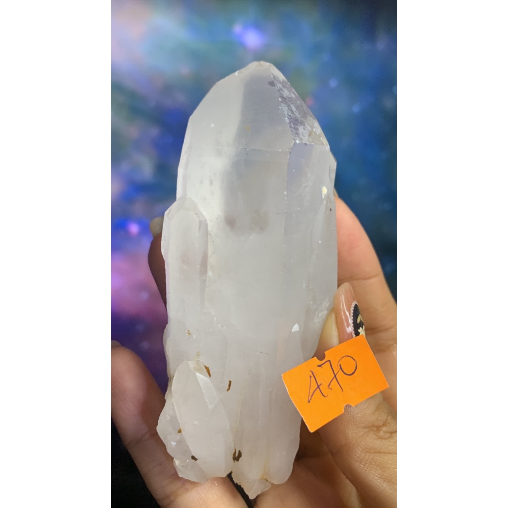 Trụ STONE thạch anh Lemurian tự nhiên năng lượng vũ trụ 470