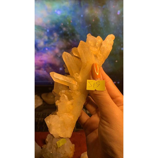 Natural stone Natural MAGIC GOLD CITRINE Natural phale STRONG COSMIC ENERGY 519
