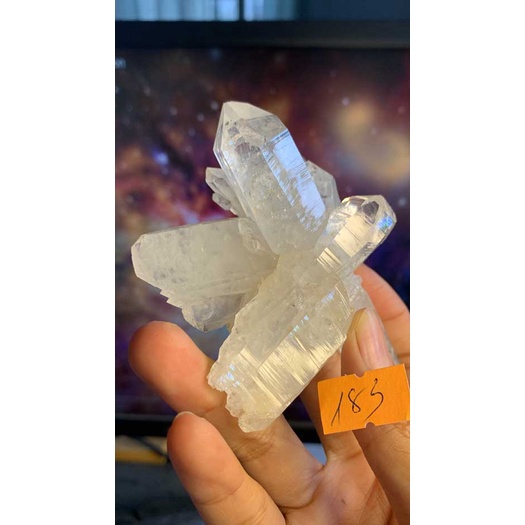 đá natural stone  Citrine tán sắc  NATURAL  Citrine  thanh tẩy chakra   Clear Quartz  183