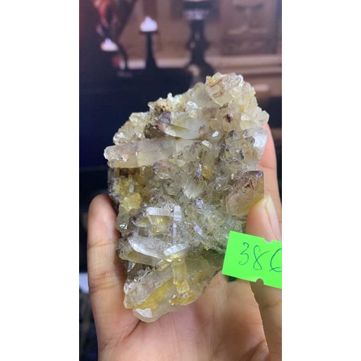 natural stone Natural Citrine dispersion NATURAL Citrine chakra cleansing Clear Quartz 386