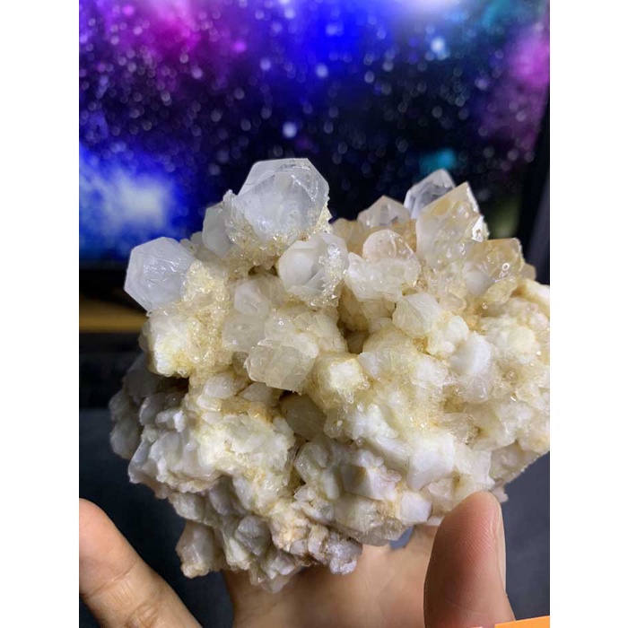 đá natural stone  Citrine tán sắc phale NATURAL   Citrine  thanh tẩy chakra   Clear Quartz    151